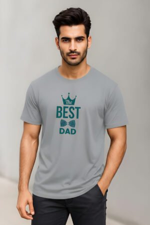 The Best Dad - Unisex Premium Printed  T-Shirt