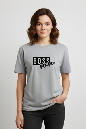 Boss Mom – Unisex Premium Printed T-Shirts