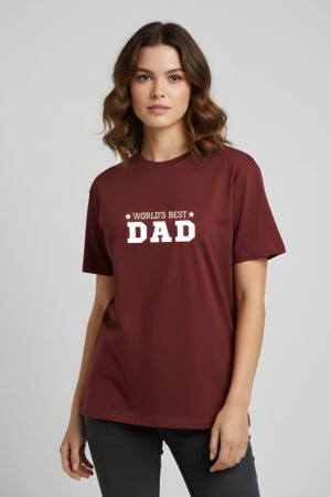 World's Best Dad – Unisex Premium Printed T-Shirts